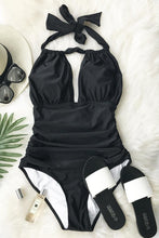 Load image into Gallery viewer, Keep Secrets Halter One-piece Swimsuit